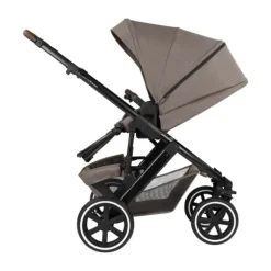ABC Design Kinderwagen Salsa 5 Air 3-in-1 - Nature | Maxi-Cosi Pebble Autostoel – Nature | Autostoel Adapters