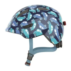 Abus Smiley 3.0 LED Helm Blue Car Mt. S