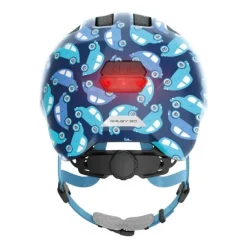 Abus Smiley 3.0 LED Helm Blue Car Mt. S