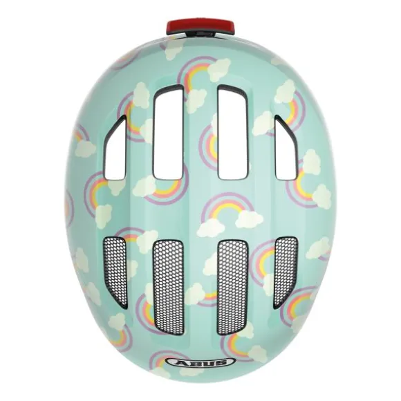 Abus Smiley 3.0 LED Helm Blue Rainbow Mt. M