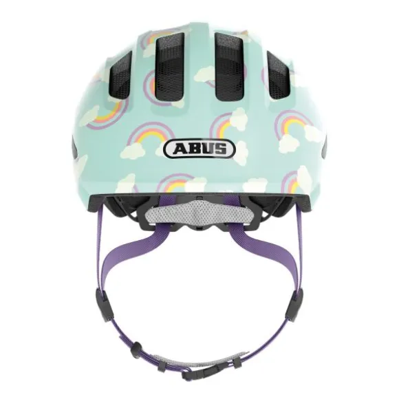 Abus Smiley 3.0 LED Helm Blue Rainbow Mt. M