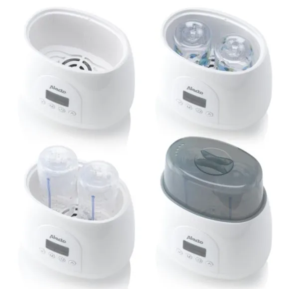 Alecto BW-700TWIN Digitale Duo Flessenwarmer