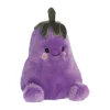 Aurora Palm Pals Aubergine Knuffel - 13 cm