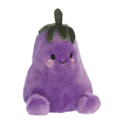 Aurora Palm Pals Aubergine Knuffel - 13 cm