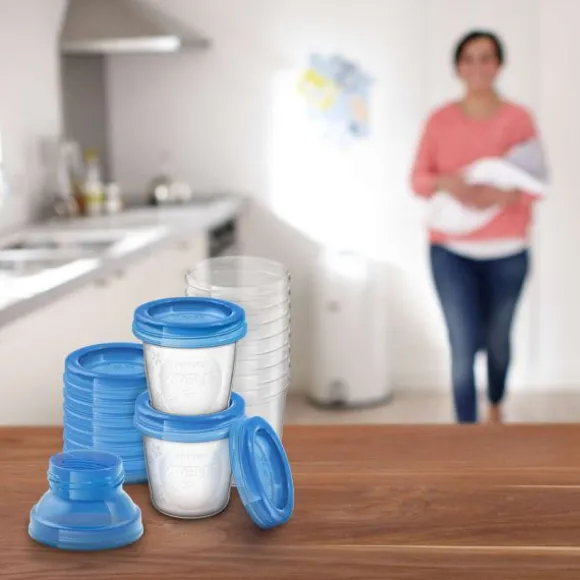 Avent Bewaarbekers 180 ml 10 Stuks