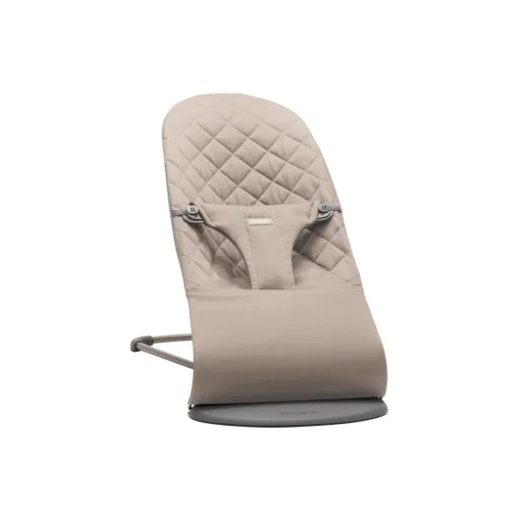 BabyBjörn Bliss Cotton Wipstoel - Zandgrijs