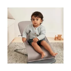 BabyBjörn Bliss Cotton Wipstoel - Zandgrijs