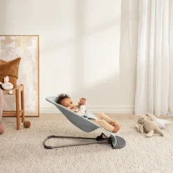 BabyBjörn Bliss Wipstoel – Geweven – Mélange Blauw