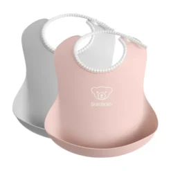 BabyBjörn Duo Slab - Grijs / Pastelgroen