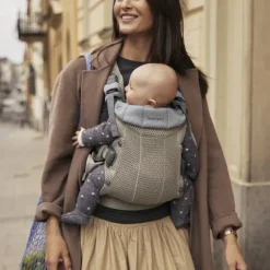 BabyBjörn Harmony Draagzak 3D-Mesh - Grijsbeige