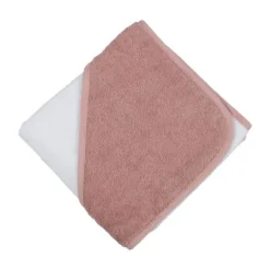 Babypark Badcape Wit / Beige