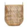 Babypark Exclusief Mand Rond - Groot - Naturel