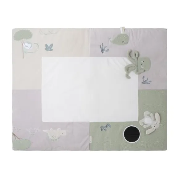 Baby's Only Boxkleed - Animals - 75x95 cm - Laurel Green/Warm Linen