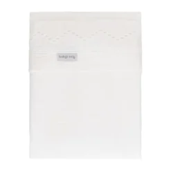 Baby's Only Calm Broderie Wieglaken - 80 x 100 cm - Wit