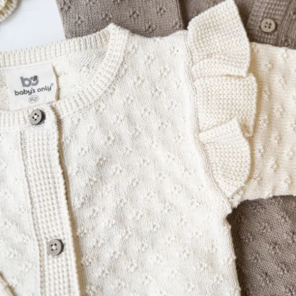 Baby's Only Miracle Ruffle Vestje - Mt. 62 - Warm Linen