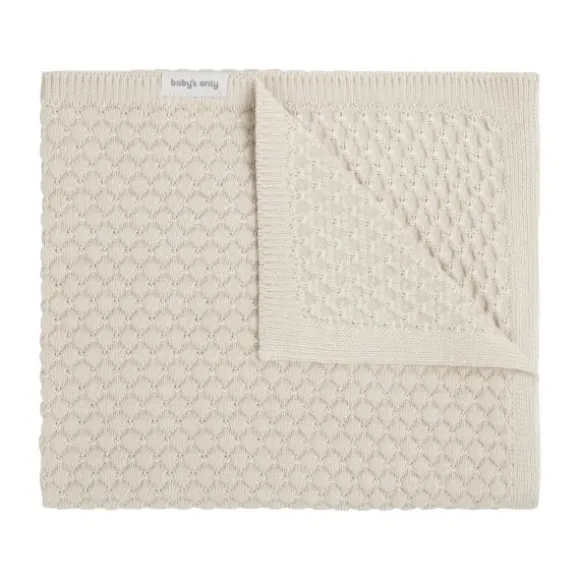Baby's Only Sky-Chunky Wiegdeken Warm Linen 70 x 95 cm