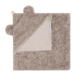Baby's Only Snow Wikkeldeken Met Oortjes - Oud Roze