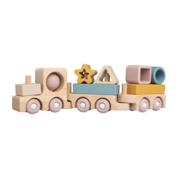Baby's Only Speelgoedtrein - Hout - Opal