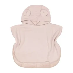 Bamboom Badponcho Baby 0–2 Jaar - Bamboe Wafel Terry - Warm White