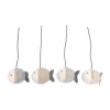 Bamboom Hangers voor Muziekmobiel - Blauw - 4 Stuks