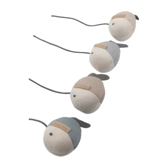 Bamboom Hangers voor Muziekmobiel - Blauw - 4 Stuks