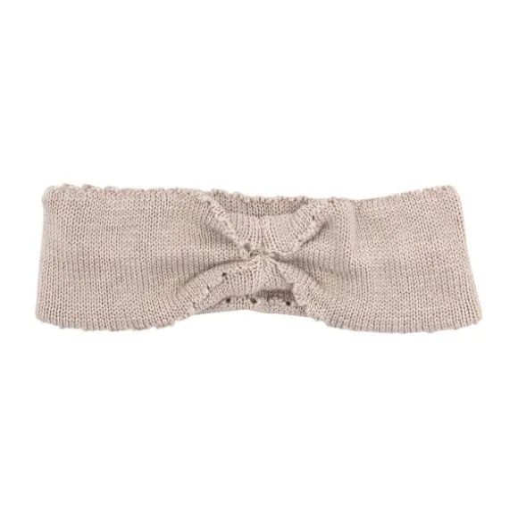 Bamboom Knitted Haarband Camel