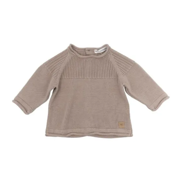 Bamboom Knitted Trui Wit 3 Mnd