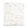 Bamboom Ledikantdeken Nuvola - Boomy's world Oyster grey - 100x150 cm