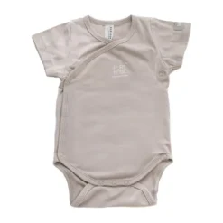 Bamboom Overslag Romper - Zand - 1 Mnd