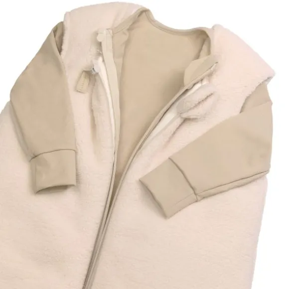 Bamboom Sleeping Bag 4 Seasons - 6-24 mnd - Offwhite/Sand