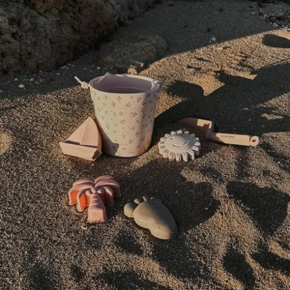 Bamboom Strandset – Emmer, Schep & 4 Vormpjes