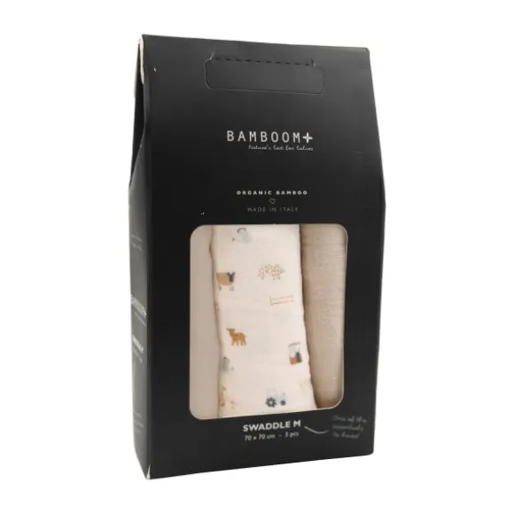 Bamboom Swaddle Muslin - Medium - 75 x 75