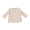 Bamboom T-Shirt Met Overslag - Lange Mouw - 1 Mnd - Olives
