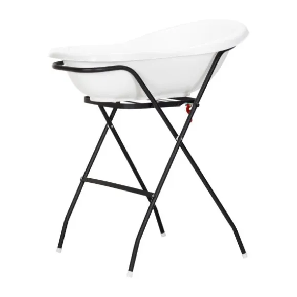 Basicline Basic Bad Zwart Klein + Badstandaard