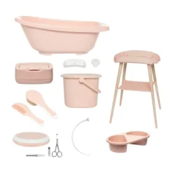 Bébé-Jou Sense Badset Edition - 8-delig - Mocha Mousse