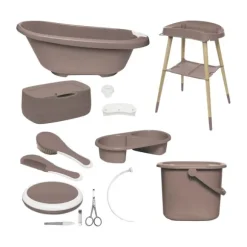 Bébé-Jou Sense Badset Edition - 8-delig - Mocha Mousse