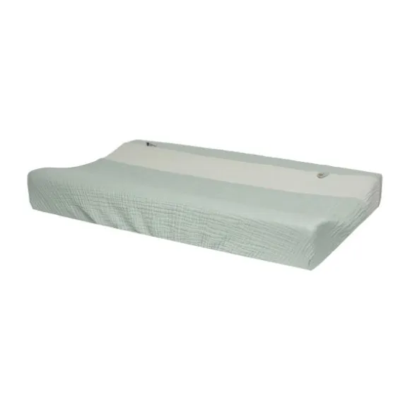 Bebe-Jou Pure Cotton Aankleedkussenhoes Green