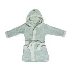 Bebe-Jou Pure Cotton Badjas Green