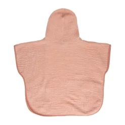 Bebe-Jou Pure Cotton Poncho Pink