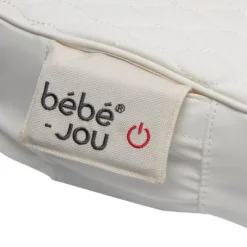 Bebe - Jou Quilted Waves Verwarmd Aankleedkussen – Off White