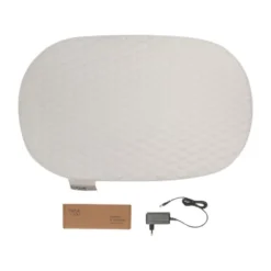 Bebe - Jou Quilted Waves Verwarmd Aankleedkussen – Off White