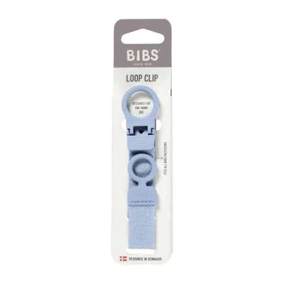 BIBS Clip Loop Speenkoord - Dusty Blue