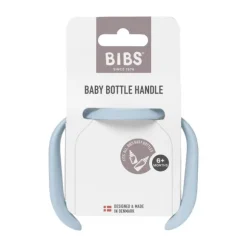 Bibs Fles - Medium Flow - 270 ml - Silicone - Baby Blue