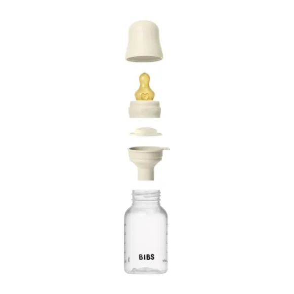 Bibs Fles - Slow Flow - 150 ml - Latex - Ivory