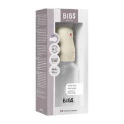 Bibs Fles - Slow Flow - 150 ml - Silicone - Blush
