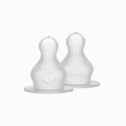 BIBS Flesspeen Rond - Fast Flow - 2 Pack - Silicone