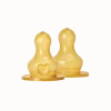 BIBS Flesspeen Rond - Slow Flow - 2 Pack - Latex