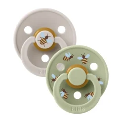BIBS Studio Colour Fopspenen - 2 Stuks - Size 3 - Bumblee Breeze