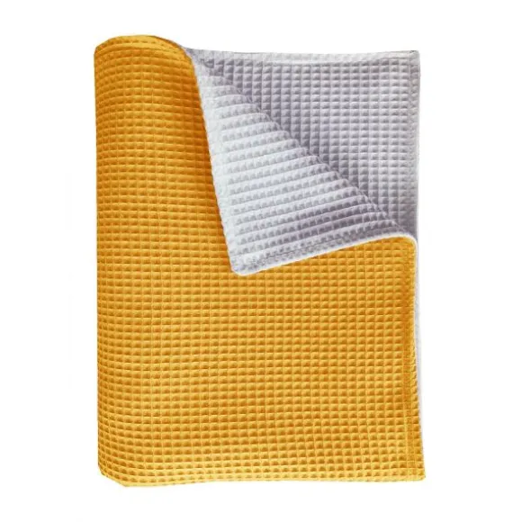 Bink Bedding Pique Dekbedovertrek Oker 100 x 135 cm