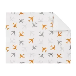 Bink Bedding Planes Boxkleed Blauw 71 x 122 cm